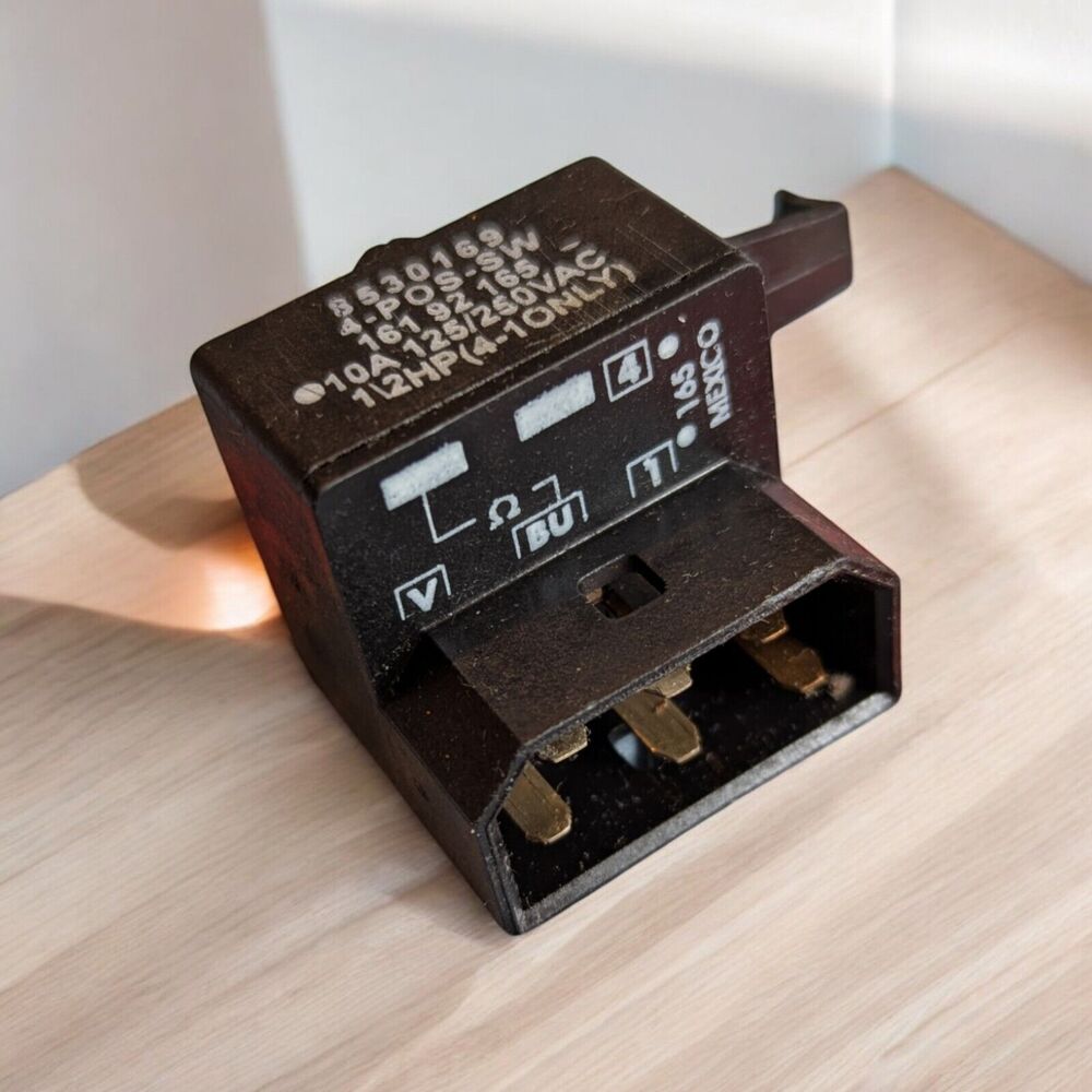 Maytag Dryer Temperature Selection Switch 8530169 Whirlpool Crosley 4 Position